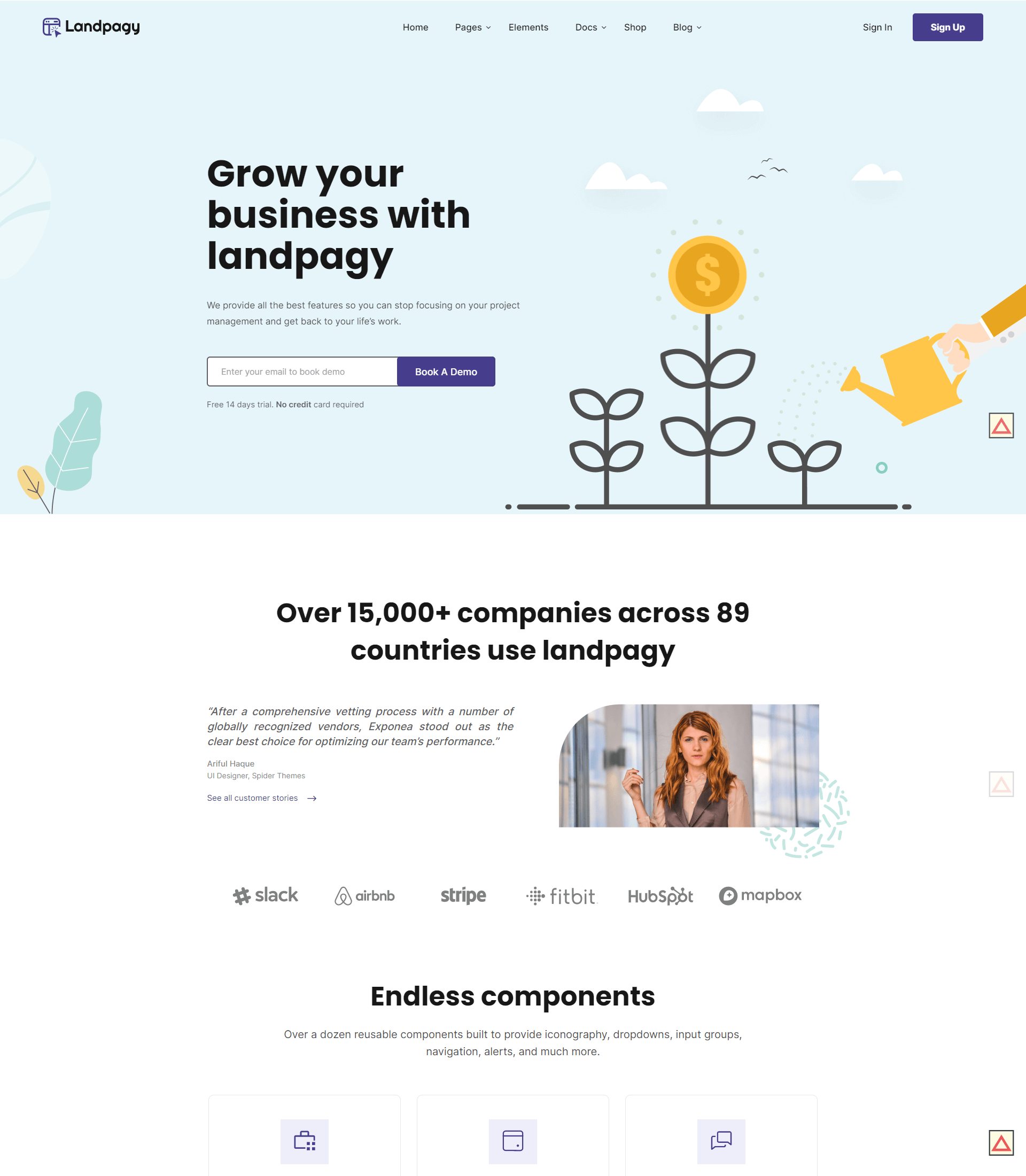 Payment Processing Demo Page - Landpagy - Mobile-Friendly Multipurpose WordPress Theme