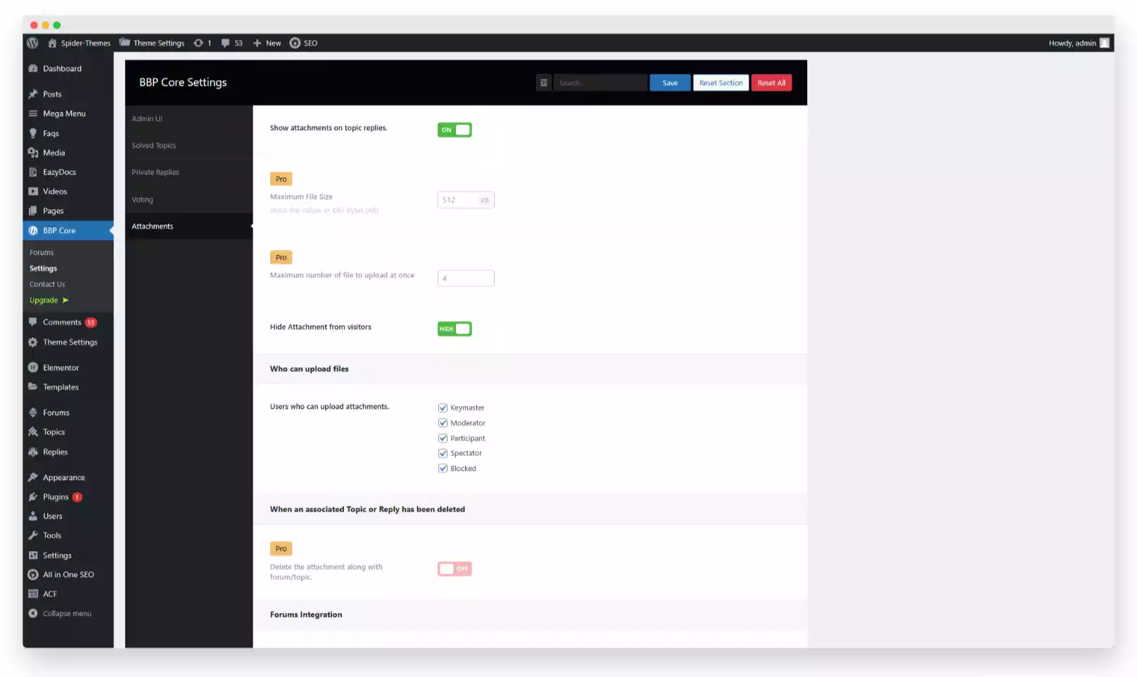 Customizing Forum Attachment Parameters with BBP Core Plugin 