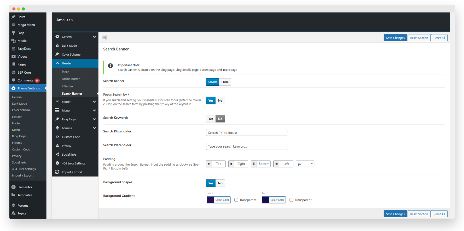 Enabling Search Function on Your Forum Site