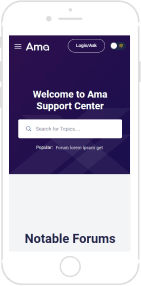 AMA WrodPress Support Center