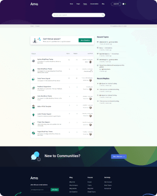 AMA Forum Page