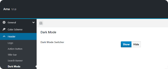 AMA-Header-Dark mode